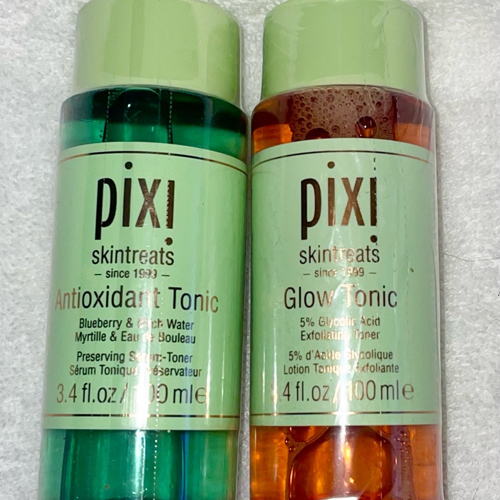 Pixi Beauty Skintreats Glow Tonic & Antioxidant Toner (3.4 fl oz / 100 ml) New